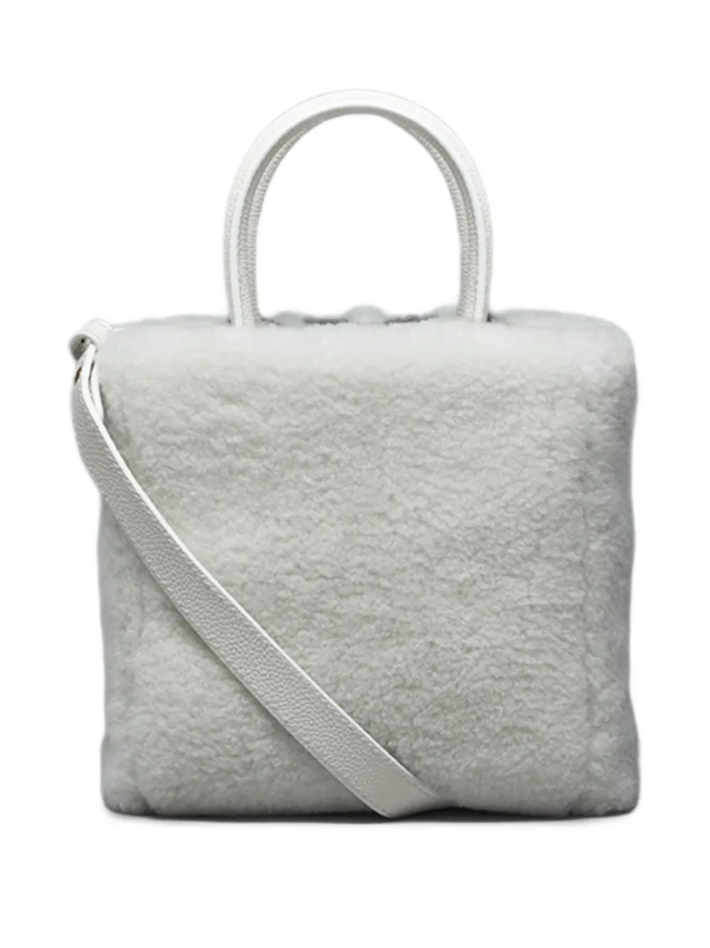 Thom Browne shearling stripe tote bag | Women | Image 2