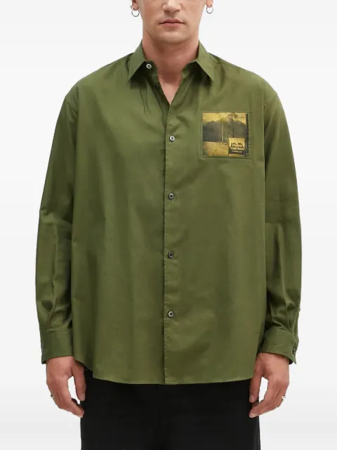 Undercover pocket button shirt