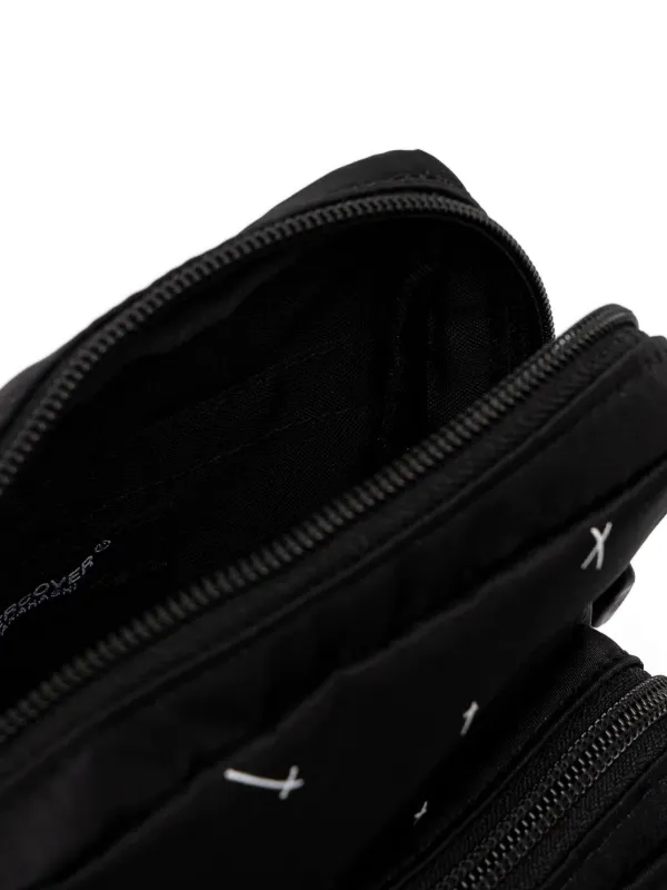 Undercover Small Graphic Buckle Messenger Bag | Black | FARFETCH