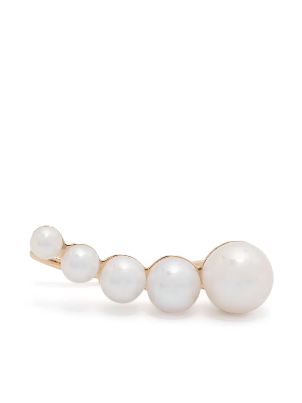 Sophie Bille Brahe Petite Croissant Japonais イヤーカフ 14Kイエローゴールド - Sophie Bille Brahe Petite Croissant Japonais イヤーカフ 14Kイエローゴールド -