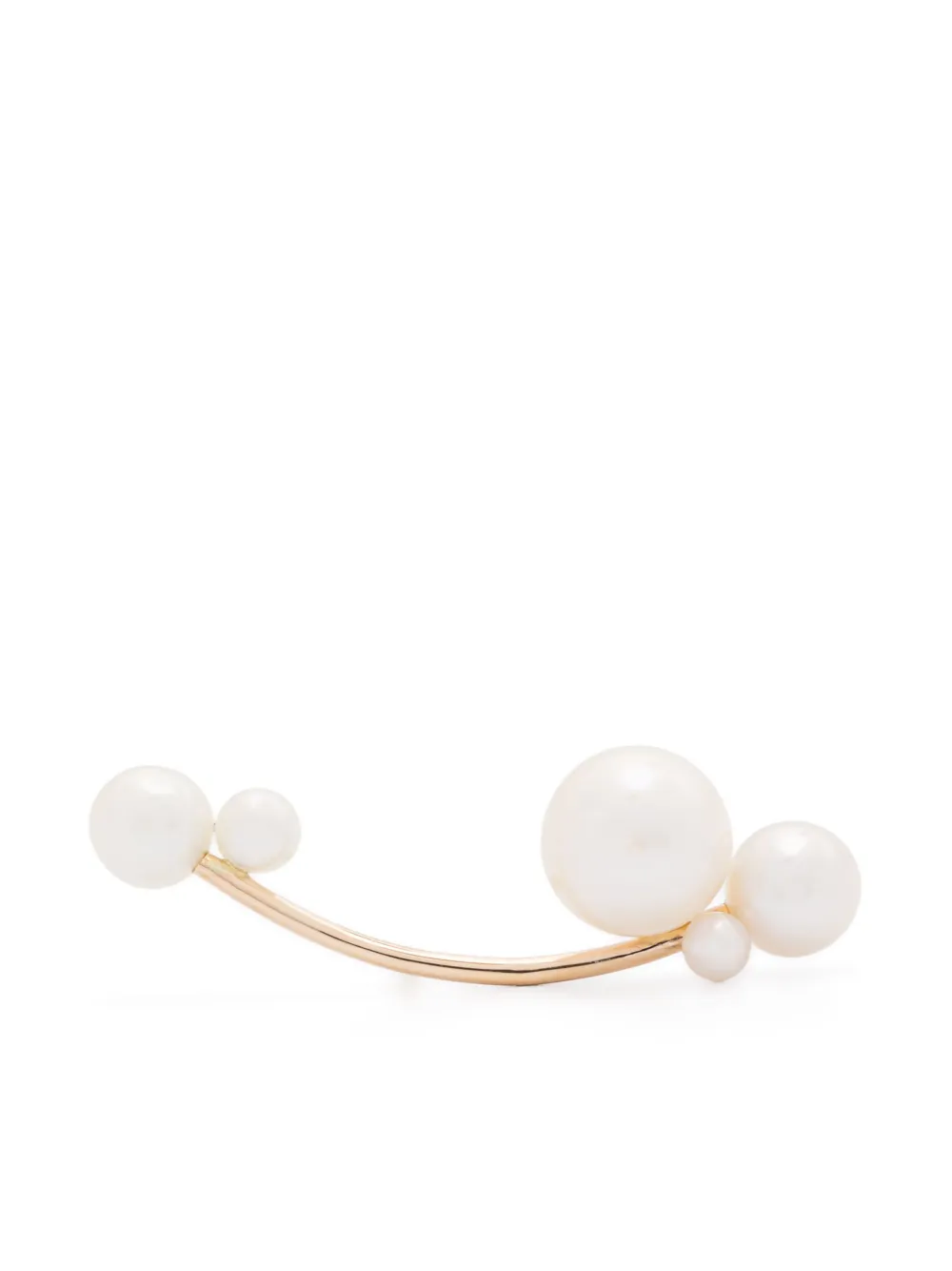 Sophie Bille Brahe Stellari シングルピアス 14Kイエローゴールド - ゴールドトーン Sophie Bille Brahe Stellari シングルピアス 14Kイエローゴールド - ゴールドトーン