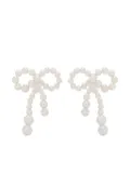 Sophie Bille Brahe 14K yellow gold Rosette de Perles earrings - White
