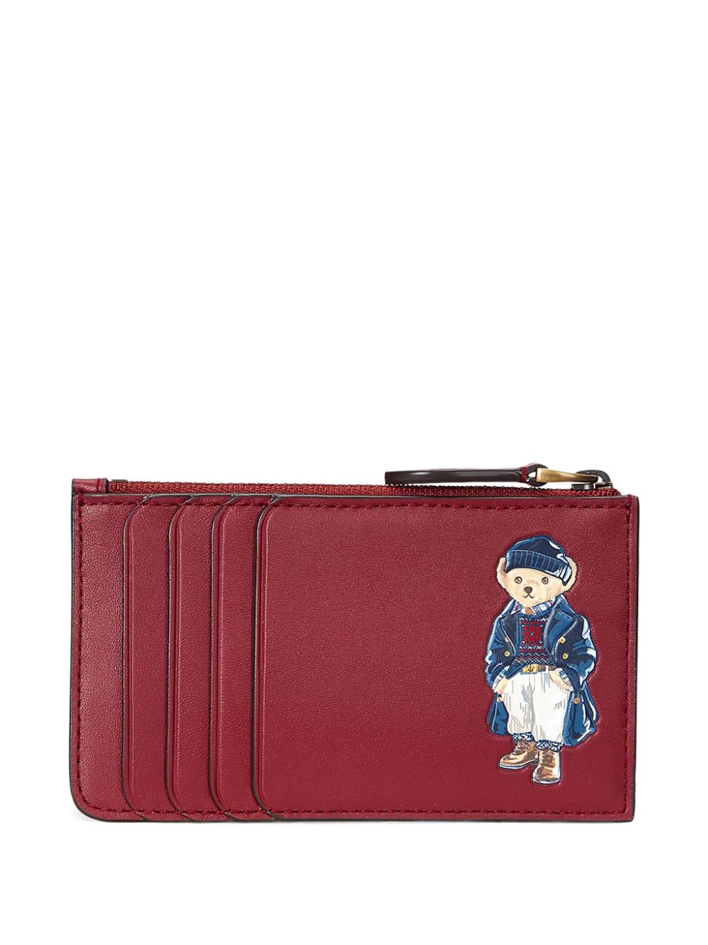 Polo Ralph Lauren Polo Bear zip card case - Red