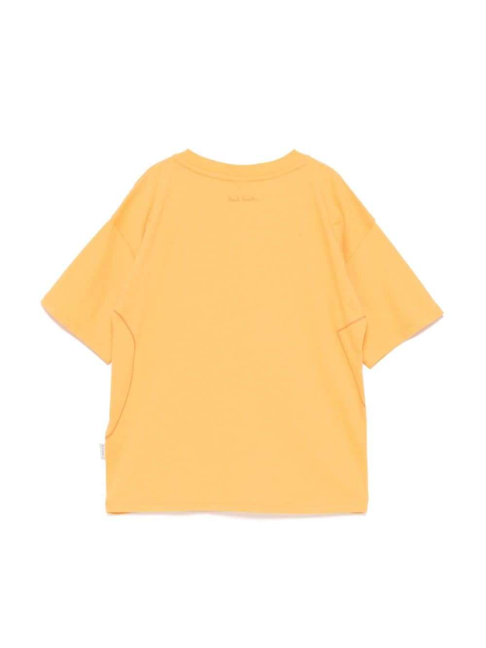 Shop Paul Smith Junior Printed T-shirt In Orange