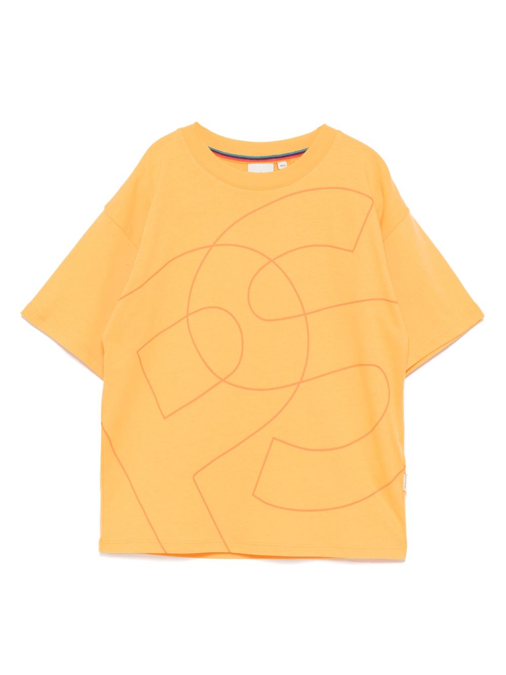 Paul Smith Junior printed T-shirt - Orange