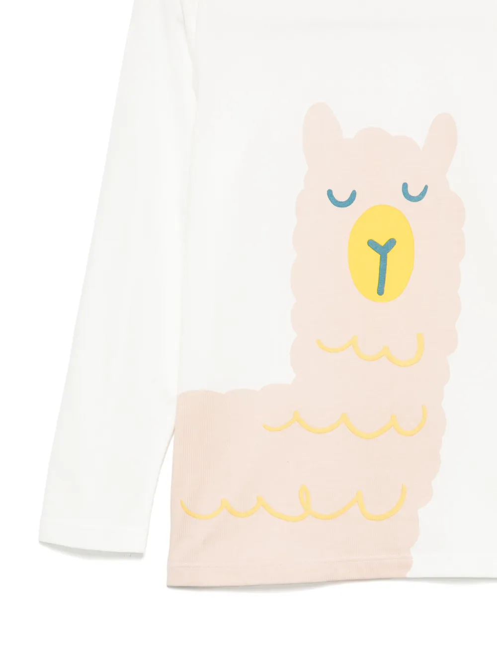 Stella McCartney Kids T-shirt met print Wit