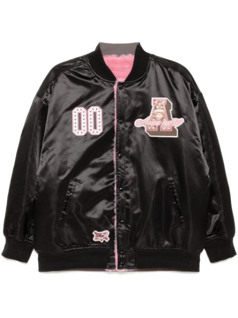 AAPE BY *A BATHING APE logo bomber jacket Women