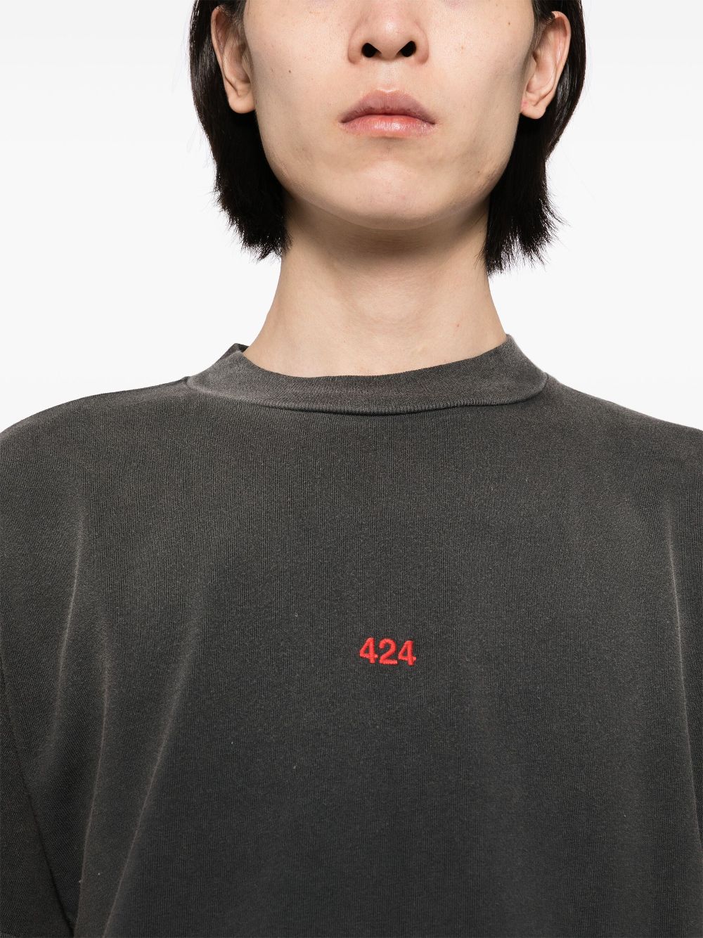 424 Alias T-shirt Zwart