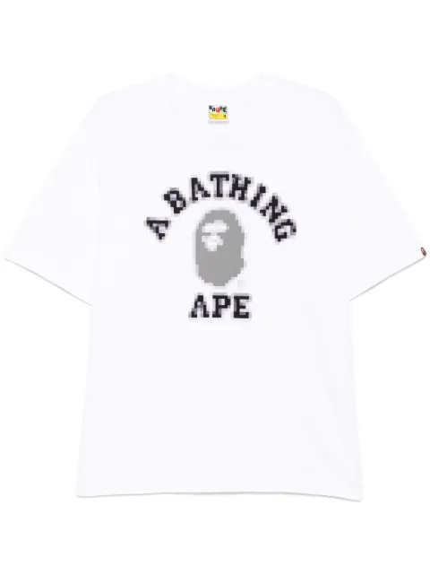 A BATHING APE® logo printed T-shirt
