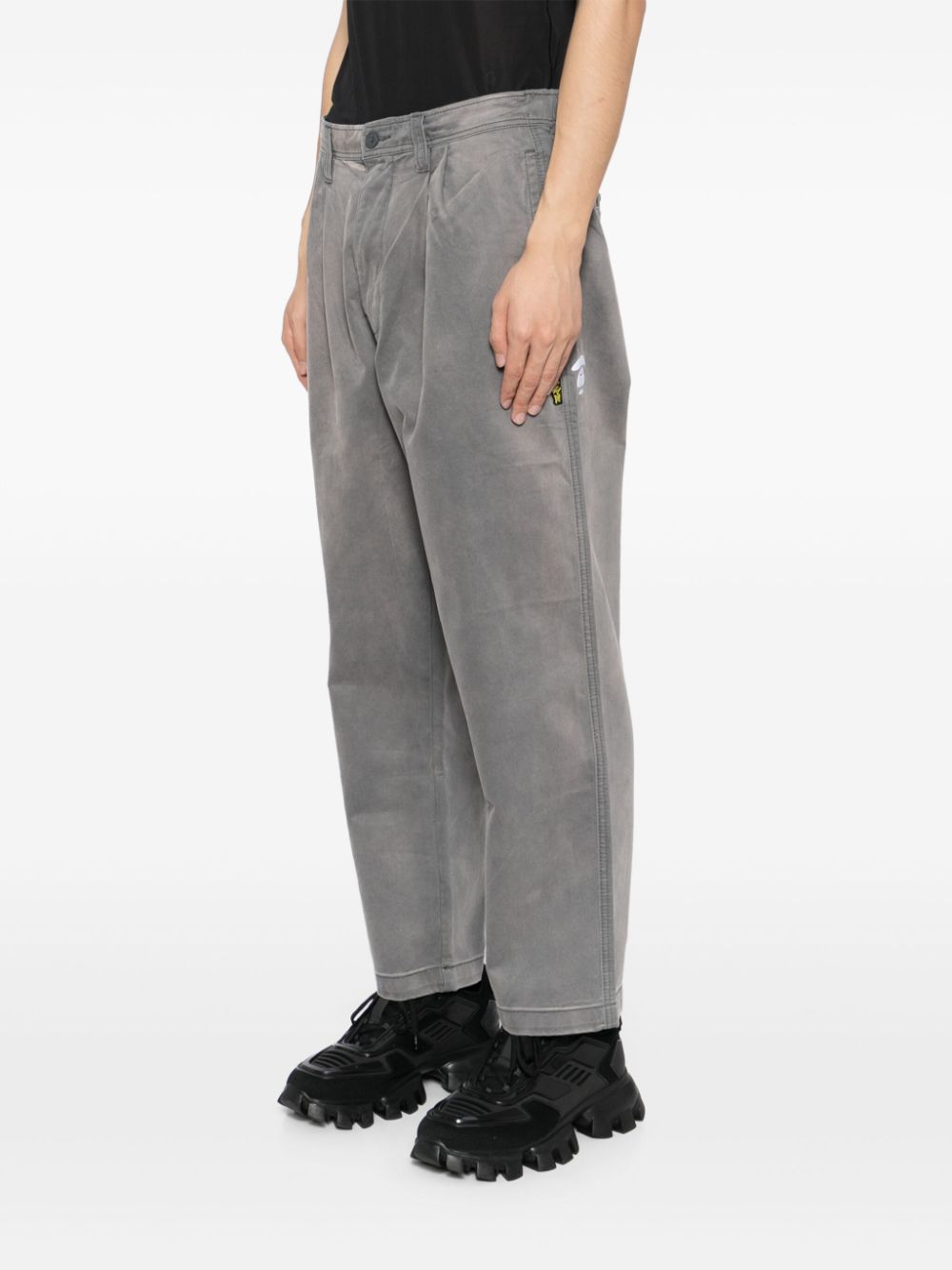 AAPE BY A BATHING APE STRAIGHT-LEG TROUSERS 