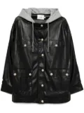 b+ab hooded jacket - Black