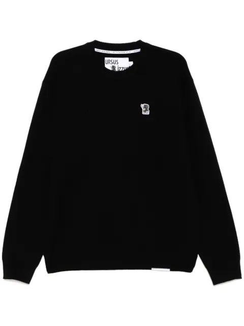izzue logo-patched jumper