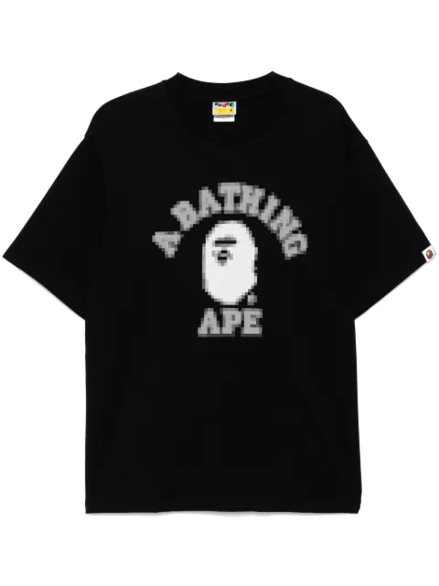A BATHING APE® logo printed T-shirt