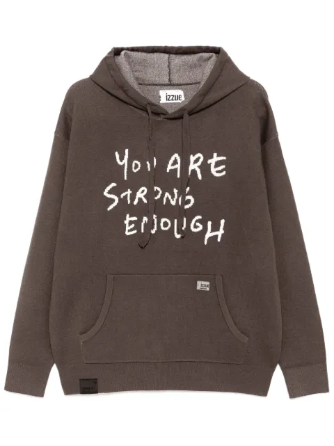 izzue hoodie à broderies