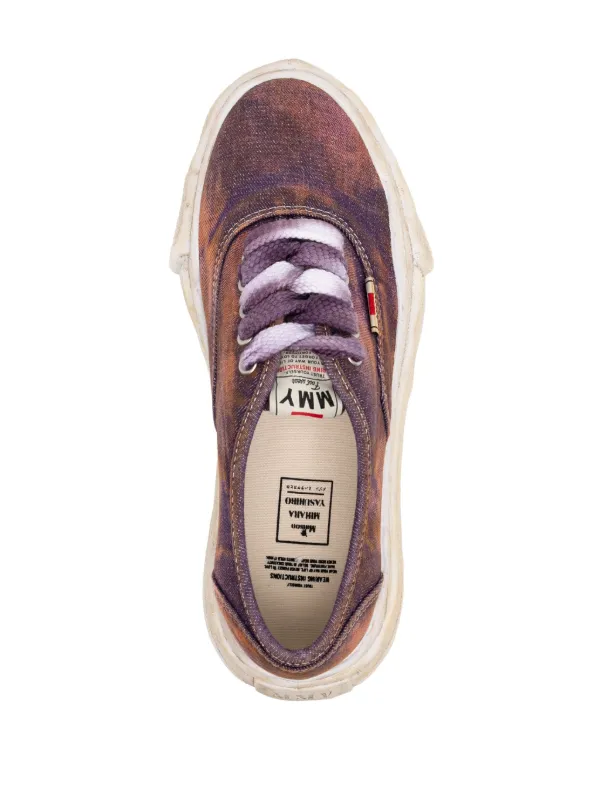 ★関税込★MIHARA YASUHIRO★ベイカービンテージライク PURPLE Maison MIHARA YASUHIRO Baker OG Sneakers | Purple | FARFETCH