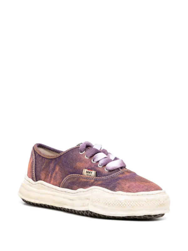 ★関税込★MIHARA YASUHIRO★ベイカービンテージライク PURPLE Maison MIHARA YASUHIRO Baker OG Sneakers | Purple | FARFETCH