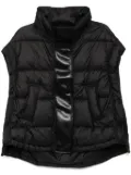 b+ab high-low padded gilet - Black