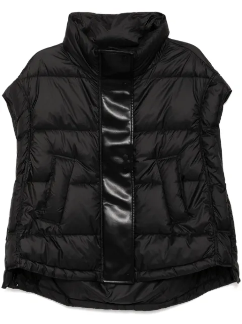 b+ab high-low padded gilet