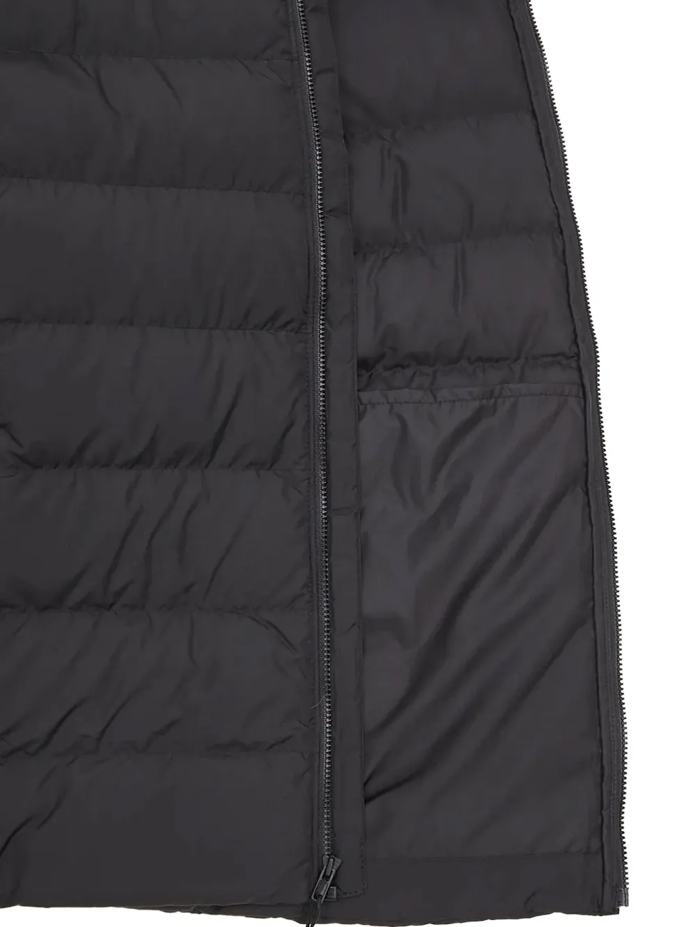 The North Face Aconcagua 3 gewatteerd jack met capuchon Zwart