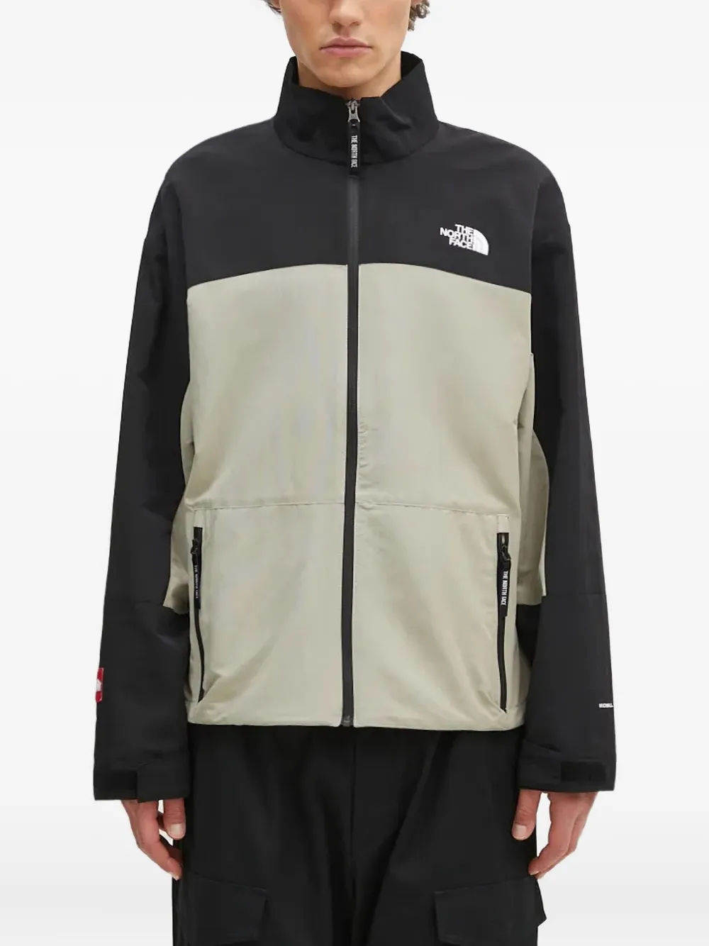 The North Face ジップアップ ロングスリーブ ライトジャケット - ブラック The North Face ジップアップ ロングスリーブ ライトジャケット - ブラック