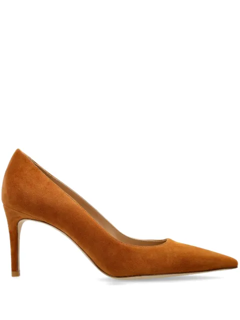 Stuart Weitzman 75mm suede pumps