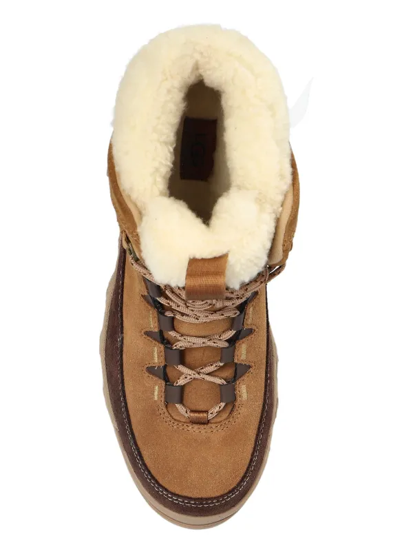 UGG TerreTrail Cozy lace up Boots Brown FARFETCH CA