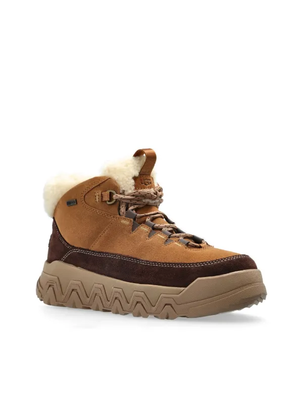 UGG TerreTrail Cozy lace up boots women Suede 9 Brown