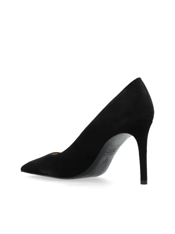 Stuart Weitzman スエード パンプス | ブラック | FARFETCH JP