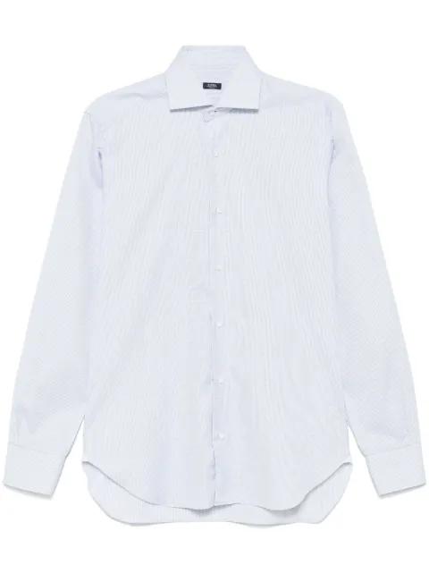Barba checked shirt