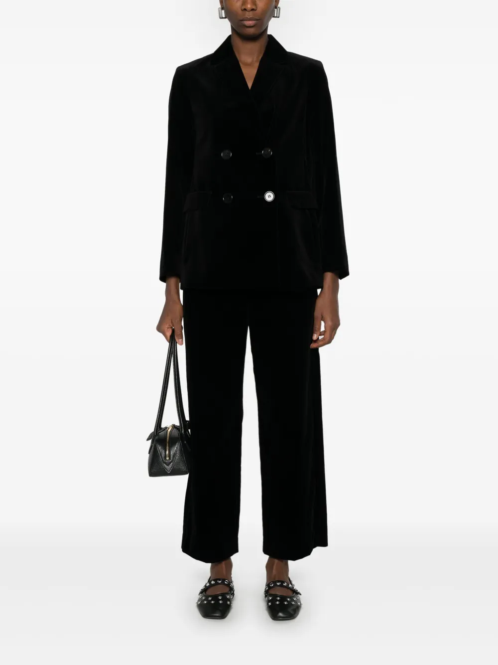 'S Max Mara Zaffiro broek - Zwart