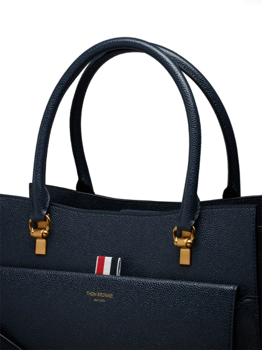 Thom Browne Leren shopper Blauw