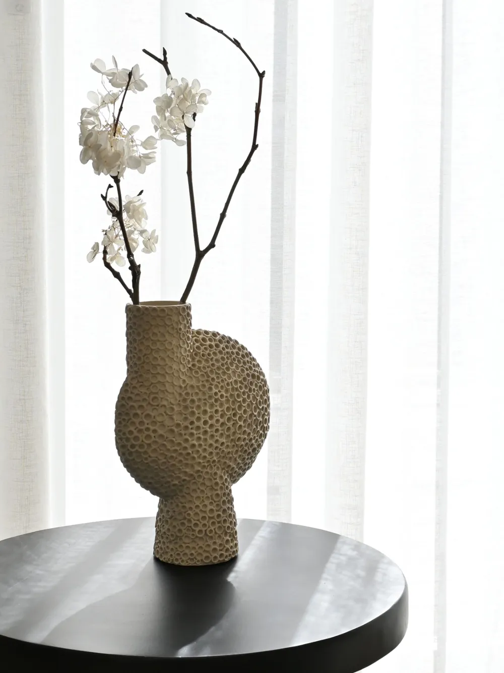 101 Copenhagen Medium Sphere Shisen Vase In Neutrals