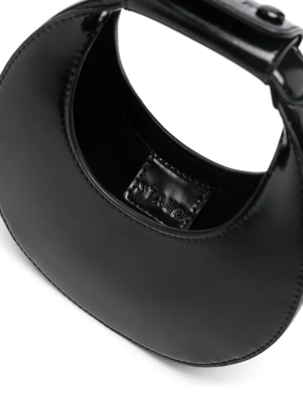 トートバッグ STAUD Good Night Moon Bag - Staud - Leather - Black STAUD Women's Good Night Moon Bag, Black, One Size: Handbags