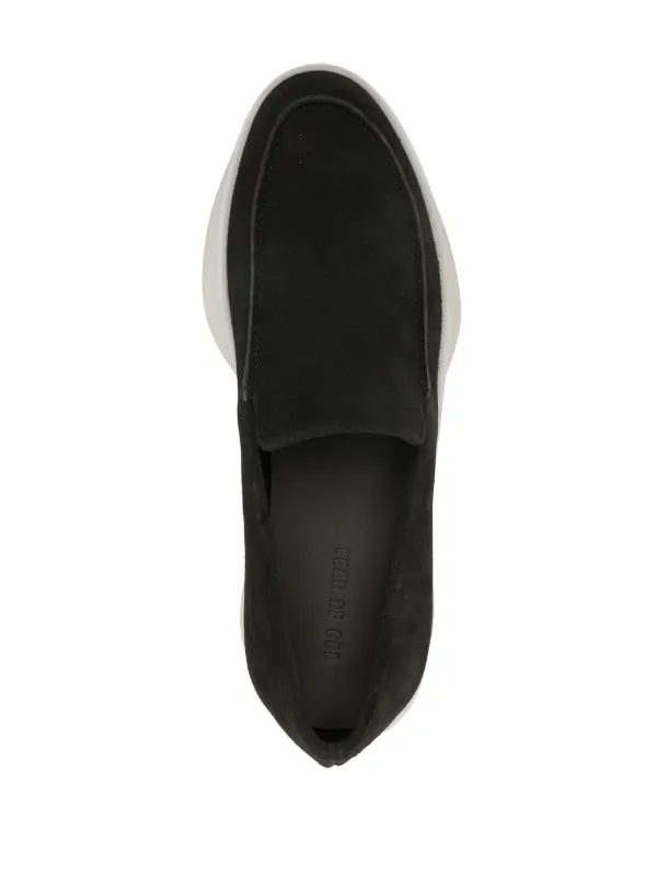 Fear Of God Suede Loafers | Green | FARFETCH Fear Of God Suede Loafers | Green | FARFETCH