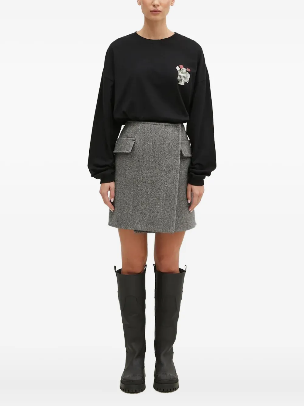 Undercover graphic-print long-sleeve top | T-Shirts & Jersey Shirts | Image 2