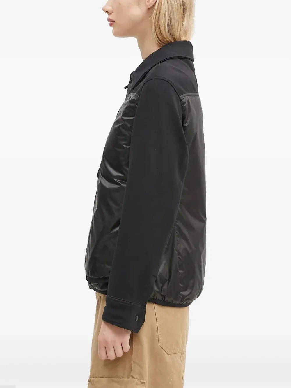Y-3 panelled button-fastening jacket | Down Jackets | Image 2
