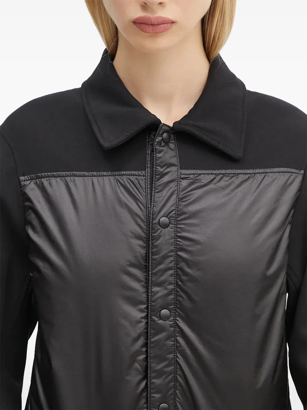Y-3 Panelled Button-fastening Jacket