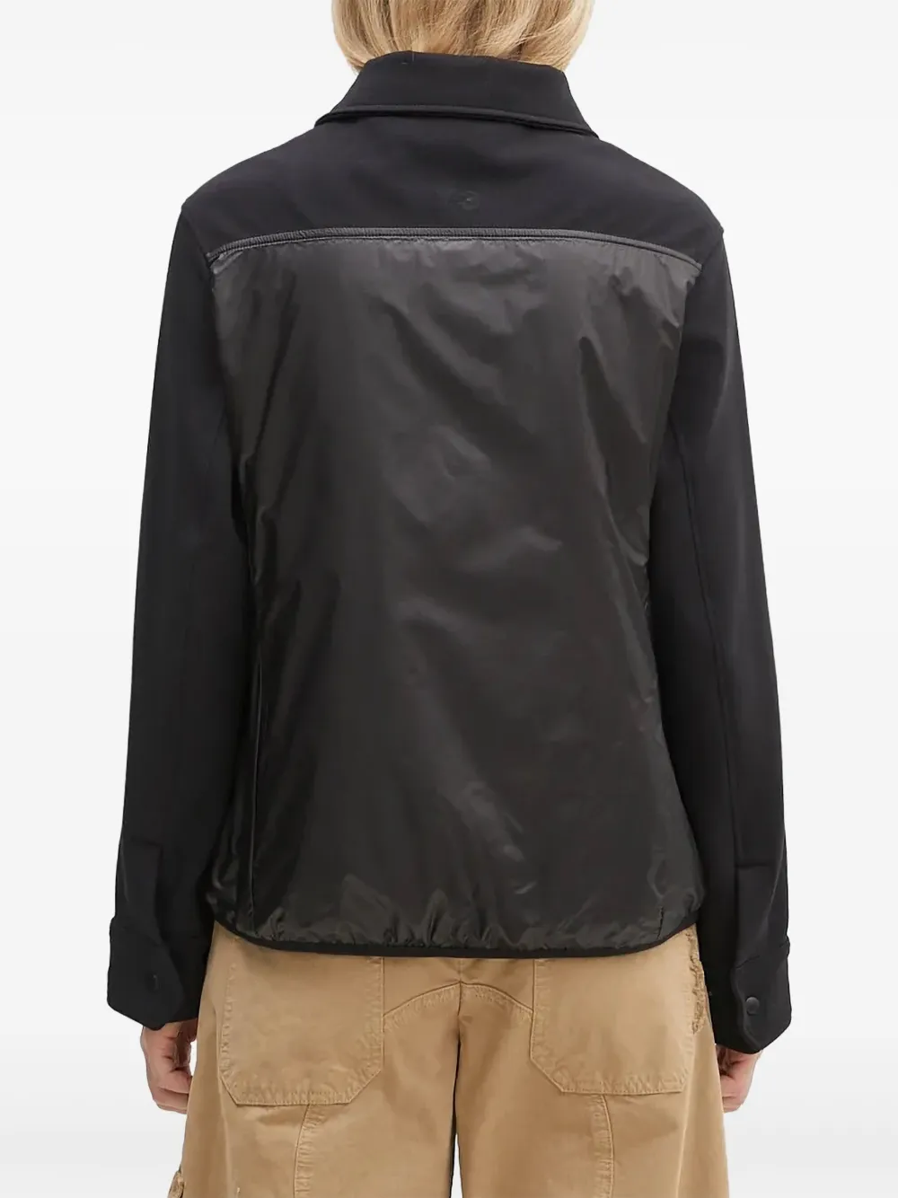 Y-3 Panelled Button-fastening Jacket