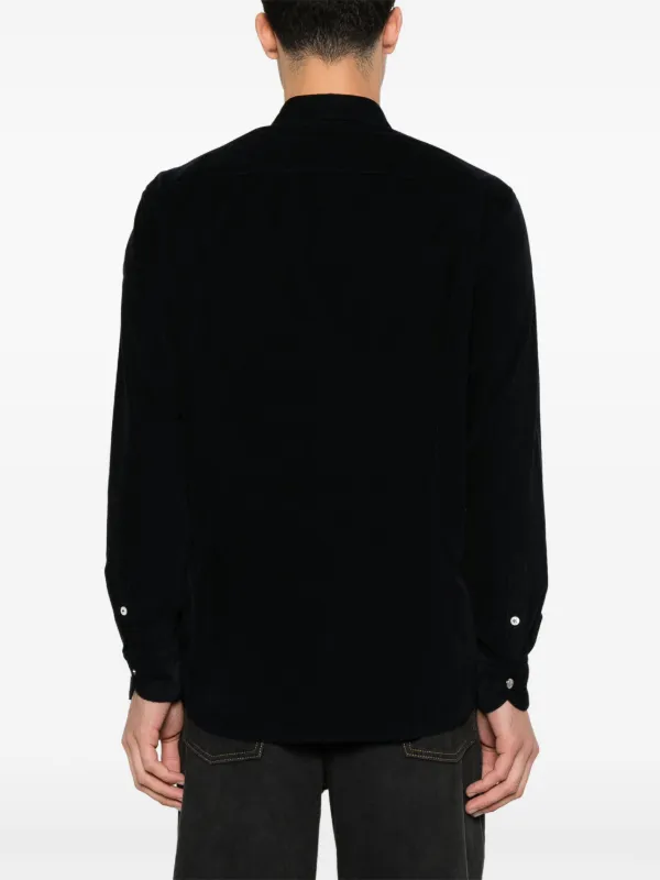 Moncler コーデュロイ シャツ | ブルー | FARFETCH JP