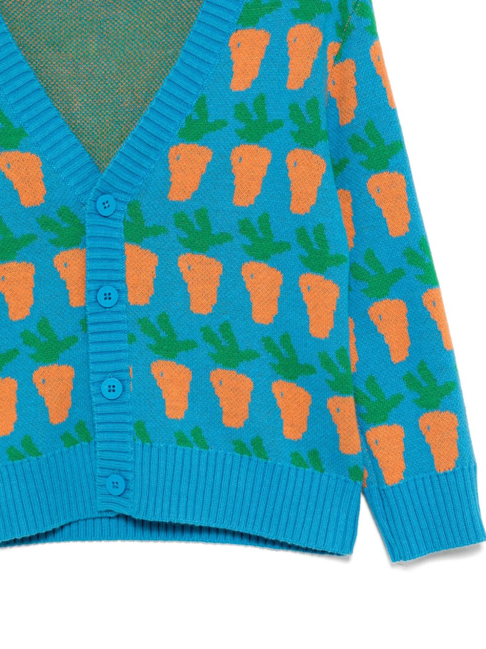 Stella McCartney Kids Vest met grafische print Blauw