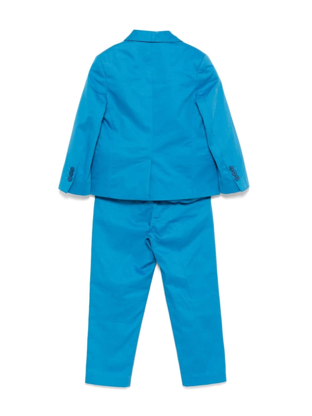 Stella McCartney Kids Katoenen tweedelig pak - Blauw