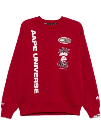 【Aape】ロゴ スウェットシャツ ※送関込 Aape】ロゴ スウェットシャツ BL ※送関込