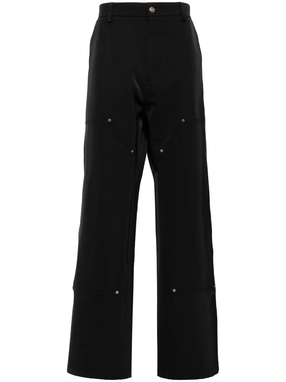 424 Twill cargo broek Zwart