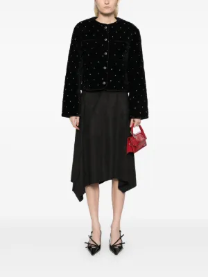 香港I.T b+ab ビープラスエービー ニット スカート 黒 S ゴム Y2k b+ab（ビープラスエービー）ウィメンズ - FARFETCH