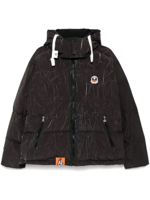 AAPE BY *A BATHING APE crease effect padded jacket Men