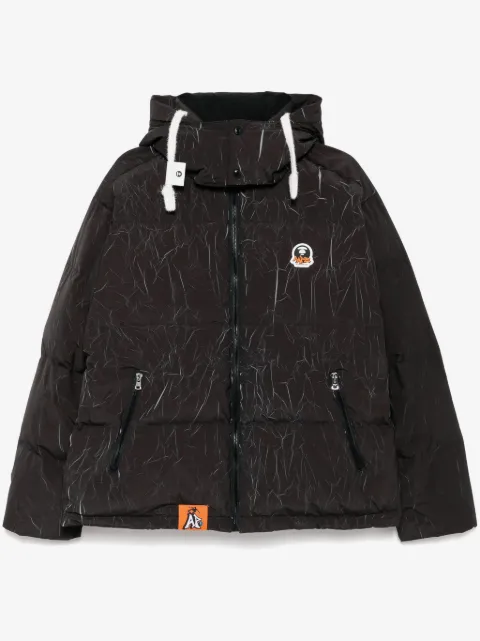 AAPE BY *A BATHING APE® crease effect padded jacket