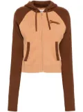 CHOCOOLATE logo-embroidered cardigan - Brown