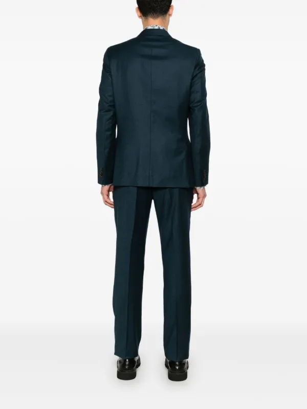 Paul Smith ダークブルー スーツ Paul Smith ツイル スーツ | ブルー | FARFETCH JP
