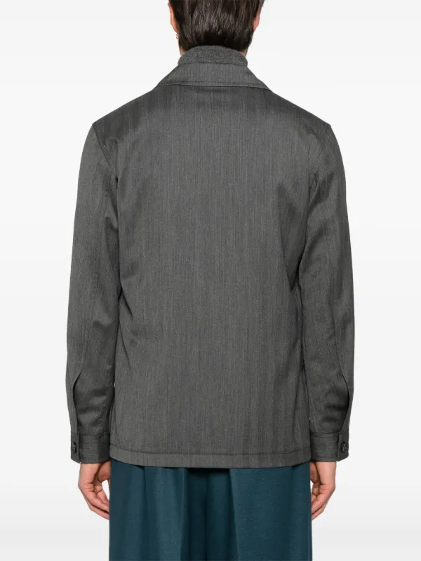 Tagliatore Tempest Shirt Jacket | Grey | FARFETCH
