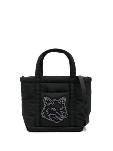 Maison Kitsune mini Fox Head tote bag Women